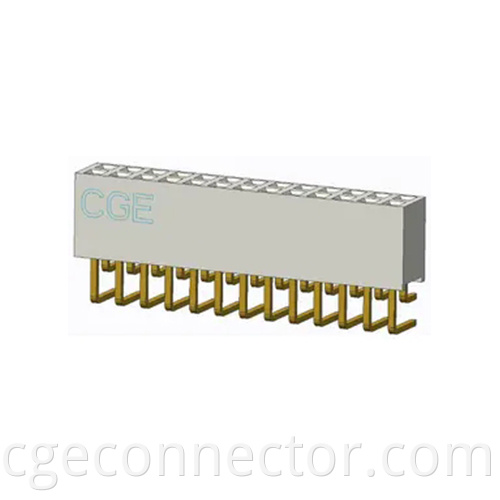 DIP 2.00mm Double-row curved plug Female Header Connector